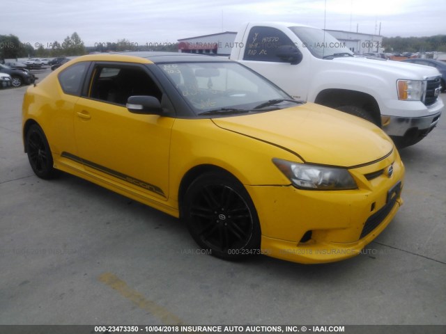 JTKJF5C79C3024253 - 2012 TOYOTA SCION TC 黄色 照片 1