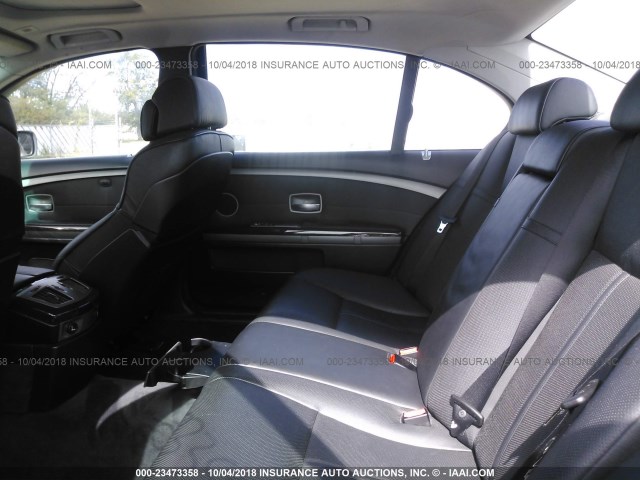 WBAGN63534DS54730 - 2004 BMW 745 LI Blanc photo 8