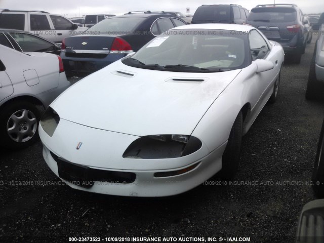 2G1FP22K3T2101058 - 1996 CHEVROLET CAMARO RS WHITE photo 2