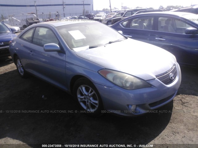 4T1CE30P04U812017 - 2004 TOYOTA CAMRY SOLARA SE/SLE Açıq mavi foto 1