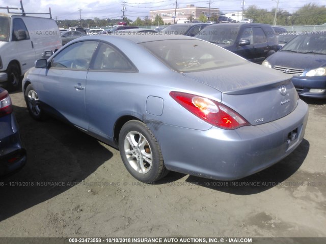 4T1CE30P04U812017 - 2004 TOYOTA CAMRY SOLARA SE/SLE Açıq mavi foto 3