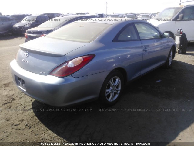 4T1CE30P04U812017 - 2004 TOYOTA CAMRY SOLARA SE/SLE Açıq mavi foto 4