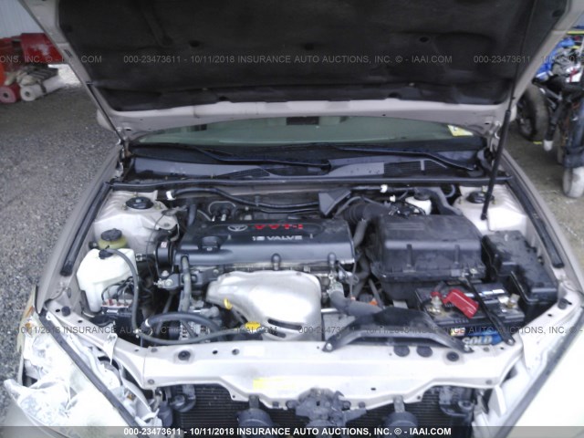 4T1BE32K46U681139 - 2006 TOYOTA CAMRY LE/XLE/SE GOLD photo 10