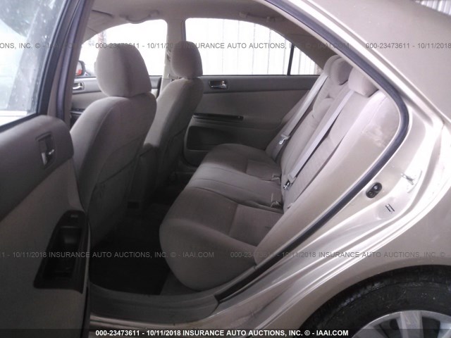4T1BE32K46U681139 - 2006 TOYOTA CAMRY LE/XLE/SE GOLD photo 8