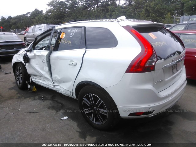 YV449MRK9G2928016 - 2016 VOLVO XC60 T6/PREMIER WHITE photo 3