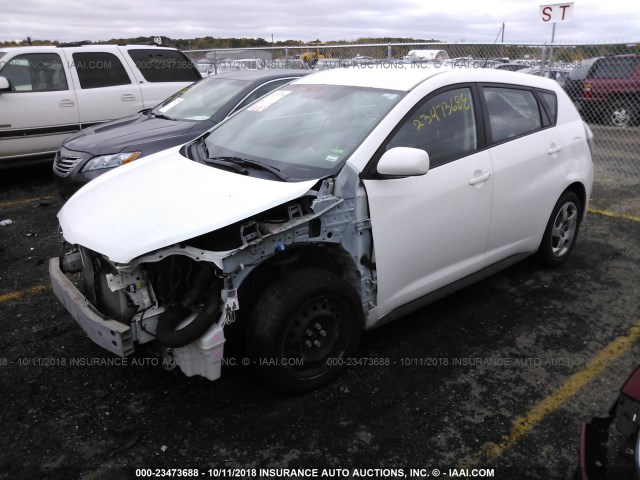 5Y2SL67889Z415557 - 2009 PONTIAC VIBE WHITE photo 2