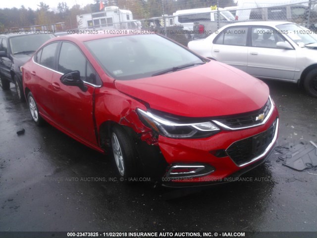 1G1BE5SM4G7323050 - 2016 CHEVROLET CRUZE LT RED photo 1