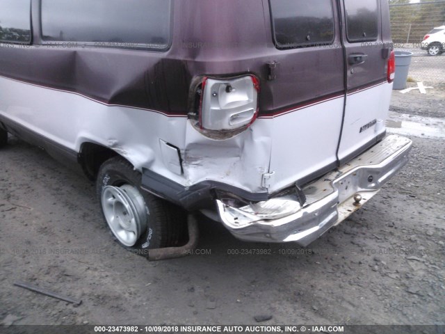 2B4HB25Z7VK591222 - 1997 DODGE RAM WAGON B2500 BURGUNDY photo 6