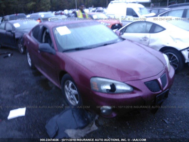 2G2WS542241370166 - 2004 PONTIAC GRAND PRIX GT2 MAROON photo 1