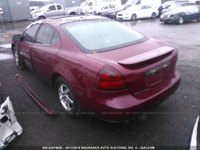 2G2WS542241370166 - 2004 PONTIAC GRAND PRIX GT2 MAROON photo 3