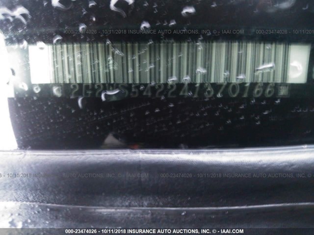 2G2WS542241370166 - 2004 PONTIAC GRAND PRIX GT2 მუქწითელი ფოტო 9