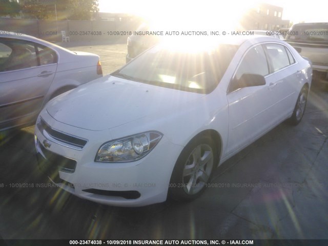 1G1ZB5E06CF238582 - 2012 CHEVROLET MALIBU LS Ağ foto 2