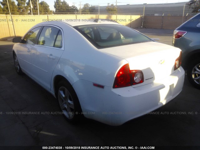 1G1ZB5E06CF238582 - 2012 CHEVROLET MALIBU LS Ağ foto 3