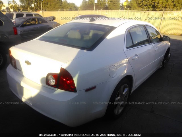 1G1ZB5E06CF238582 - 2012 CHEVROLET MALIBU LS Ağ foto 4