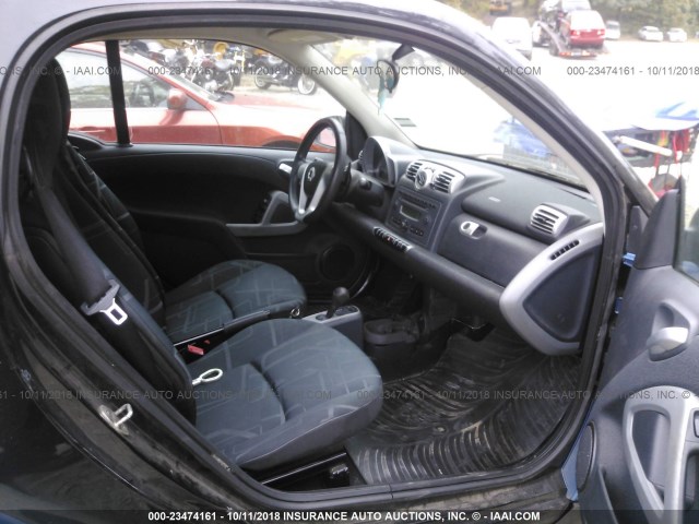 WMEEJ31X08K167444 - 2008 SMART FORTWO PURE/PASSION BLUE photo 5