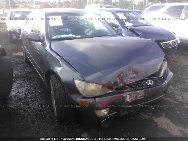 JTHBD192530069065 - 2003 LEXUS IS 300 GRAY photo 1