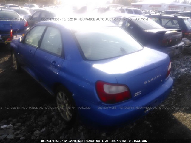 JF1GD29613H513775 - 2003 SUBARU IMPREZA WRX BLUE photo 3