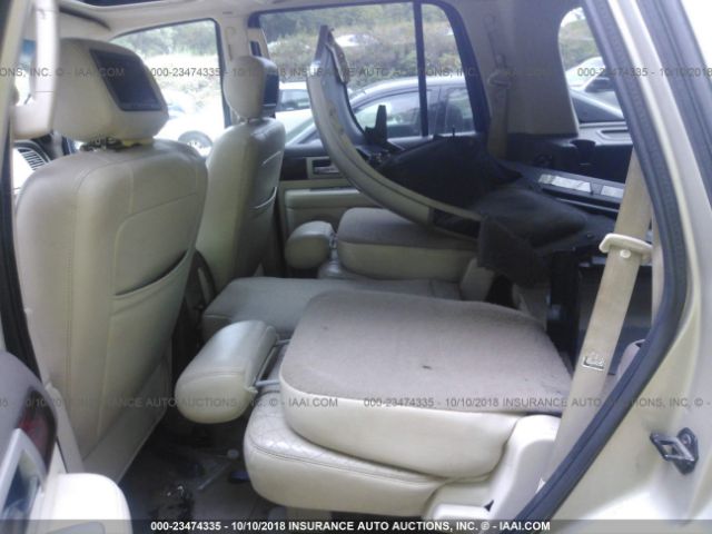 5LMFU28R24LJ18321 - 2004 LINCOLN NAVIGATOR TAN photo 8