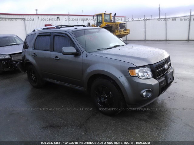 1FMCU9EG3CKA10635 - 2012 FORD ESCAPE LIMITED GRAY photo 1