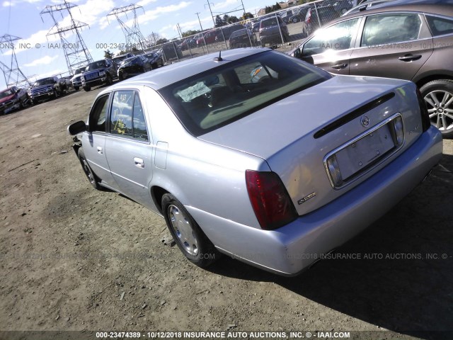 1G6KD54Y35U253827 - 2005 CADILLAC DEVILLE SILVER photo 3