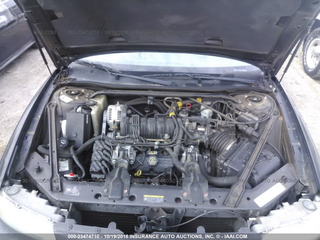 2G4WB55K321140557 - 2002 BUICK REGAL LS GRAY photo 10