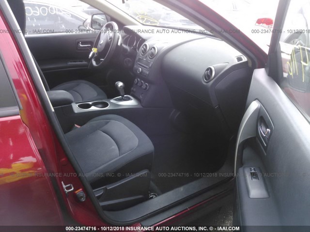 JN8AS58V38W110095 - 2008 NISSAN ROGUE S/SL RED photo 5
