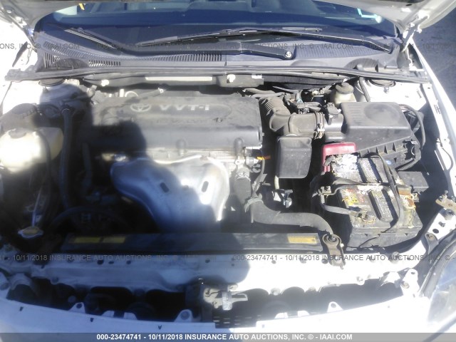 JTKDE177270148116 - 2007 TOYOTA SCION TC 白色 照片 10