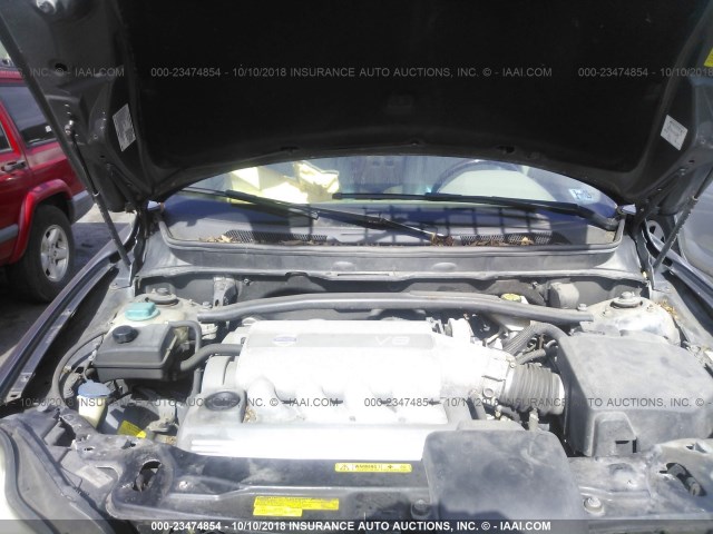 YV4CZ852561256615 - 2006 VOLVO XC90 V8 GRAY photo 10