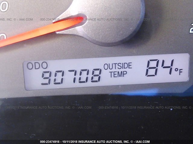 4T1BF3EK5AU071476 - 2010 TOYOTA CAMRY SE/LE/XLE წითელი ფოტო 7