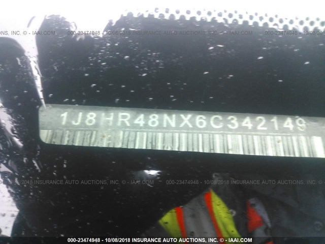 1J8HR48NX6C342149 - 2006 JEEP GRAND CHEROKEE LAREDO/COLUMBIA/FREEDOM 黑色 照片 9