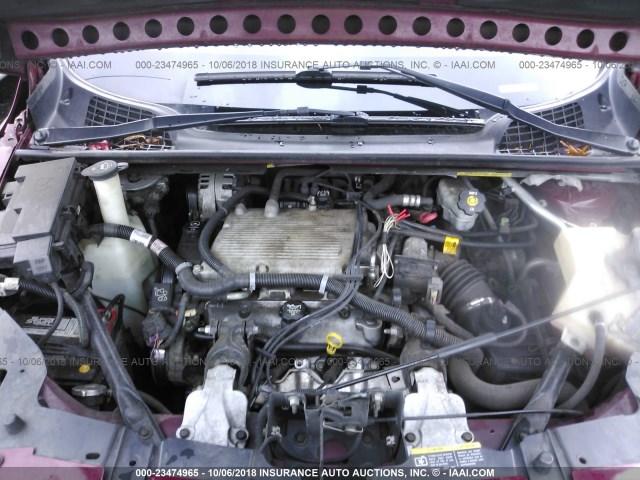 1GNDV23LX5D242001 - 2005 CHEVROLET UPLANDER LS 红色 照片 10