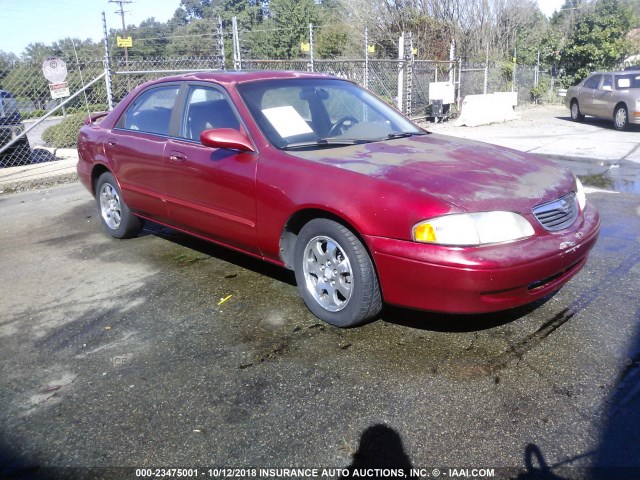 1YVGF22C6W5752663 - 1998 MAZDA 626 DX/LX RED photo 1