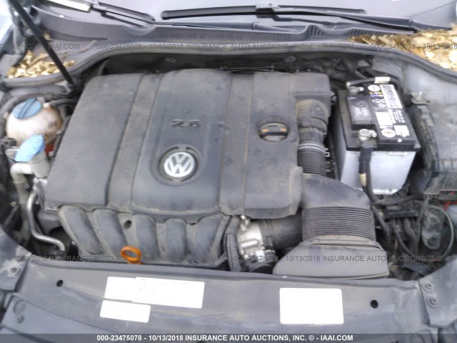 WVWDA7AJ2CW032111 - 2012 VOLKSWAGEN GOLF BLUE photo 10