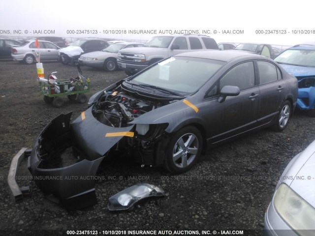 2HGFA1F62BH525036 - 2011 HONDA CIVIC LX-S Plata foto 2