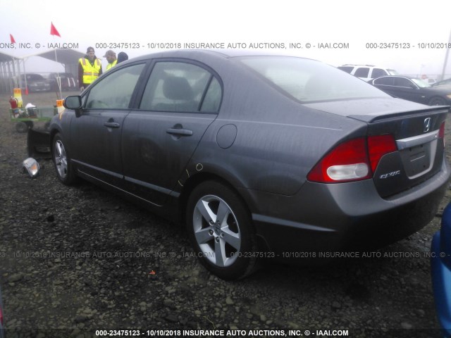 2HGFA1F62BH525036 - 2011 HONDA CIVIC LX-S Plata foto 3