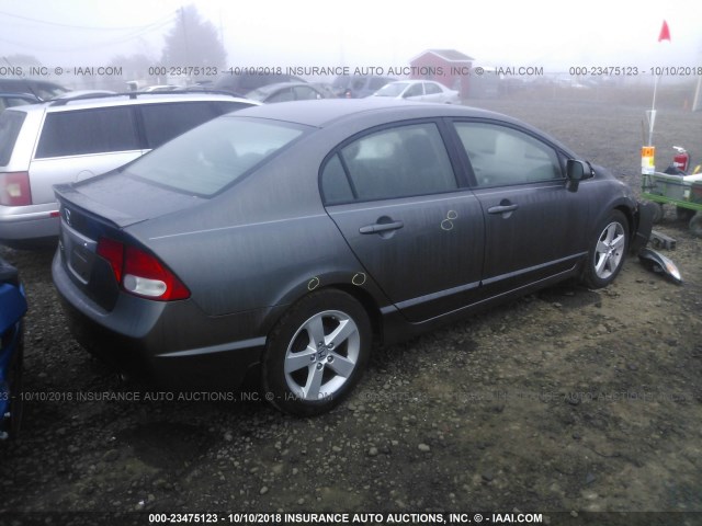 2HGFA1F62BH525036 - 2011 HONDA CIVIC LX-S Plata foto 4