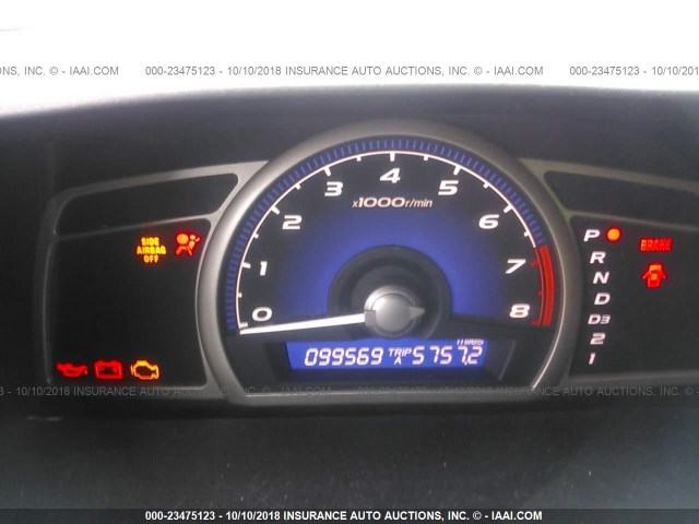 2HGFA1F62BH525036 - 2011 HONDA CIVIC LX-S Plata foto 7