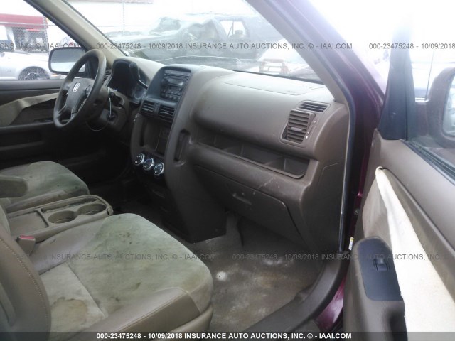 JHLRD78813C032265 - 2003 HONDA CR-V MAROON photo 5