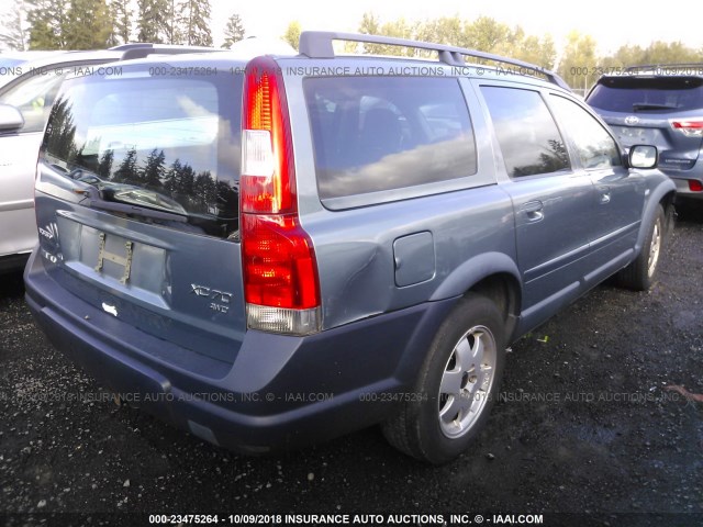 YV1SZ59HX31110101 - 2003 VOLVO XC70 Light Blue photo 4