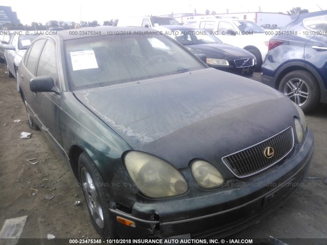 JT8BD68S2Y0096763 - 2000 LEXUS GS 300 GREEN photo 6