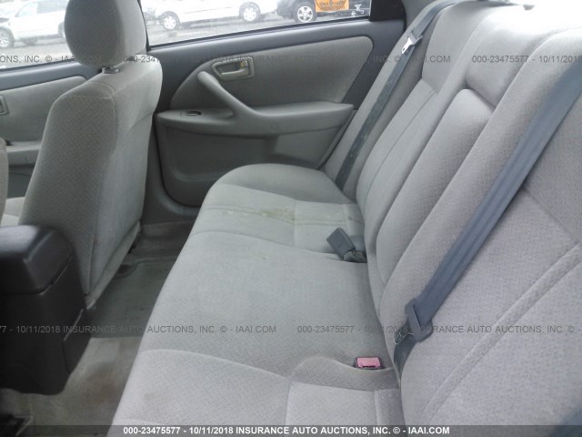 4T1BG22K2YU676447 - 2000 TOYOTA CAMRY CE/LE/XLE 灰色 照片 8