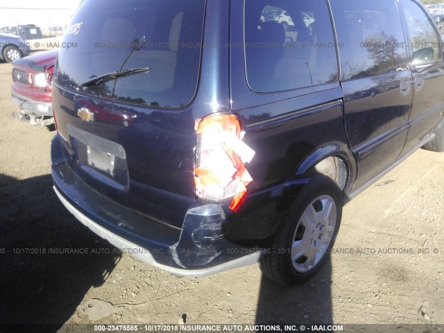 1GNDU23117D120423 - 2007 CHEVROLET UPLANDER LS Dark Blue photo 6