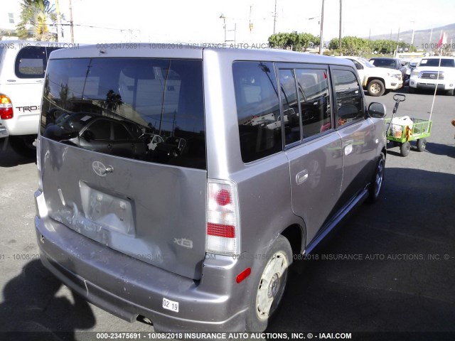 JTLKT324864116473 - 2006 TOYOTA SCION XB Gümüş foto 4