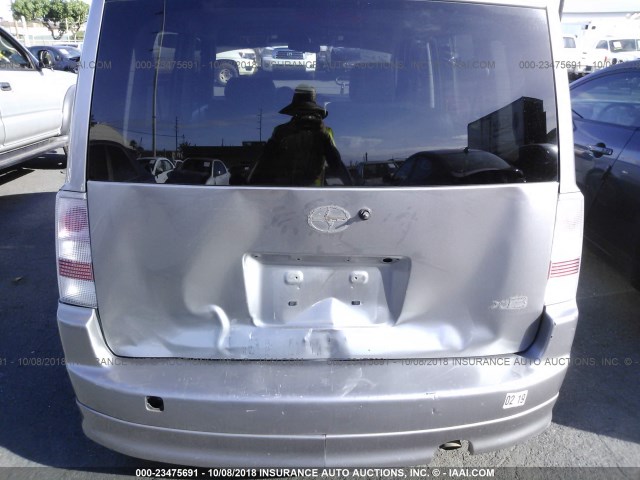 JTLKT324864116473 - 2006 TOYOTA SCION XB Gümüş foto 6