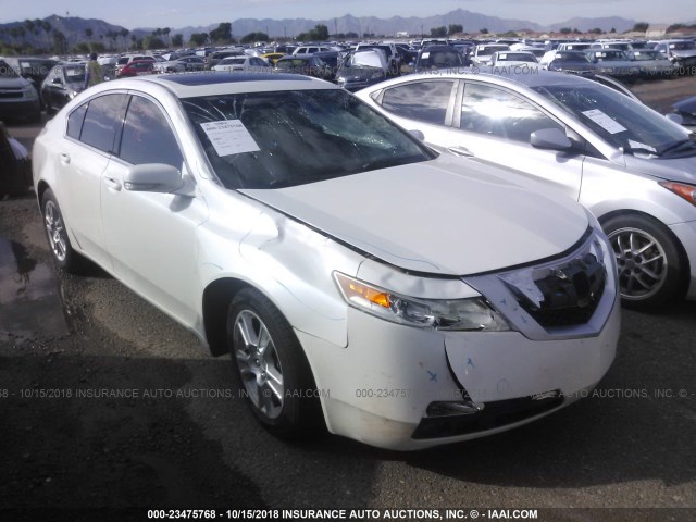 19UUA86229A023357 - 2009 ACURA TL WHITE photo 1