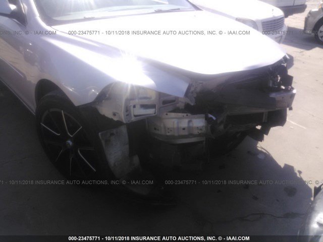 1G1ZC5E17BF137975 - 2011 CHEVROLET MALIBU 1LT SILVER photo 6