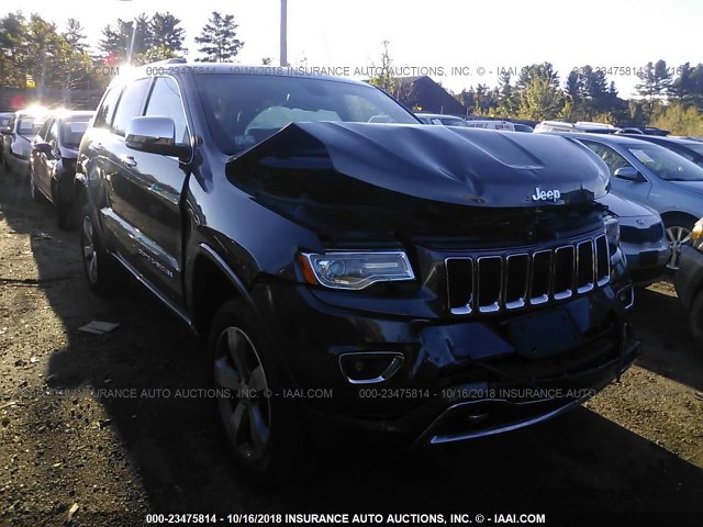 1C4RJFCG0FC165103 - 2015 JEEP GRAND CHEROKEE OVERLAND GRAY photo 1