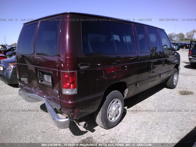 1FBNE31L18DA47354 - 2008 FORD ECONOLINE E350 SUPER DUTY WAGON Champagne photo 4