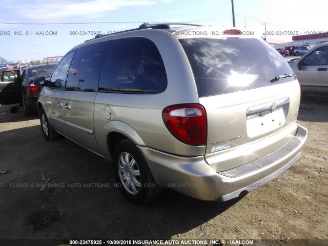 2C8GP54L55R489180 - 2005 CHRYSLER TOWN & COUNTRY TOURING 金色 照片 3