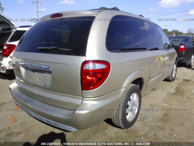 2C8GP54L55R489180 - 2005 CHRYSLER TOWN & COUNTRY TOURING 金色 照片 4